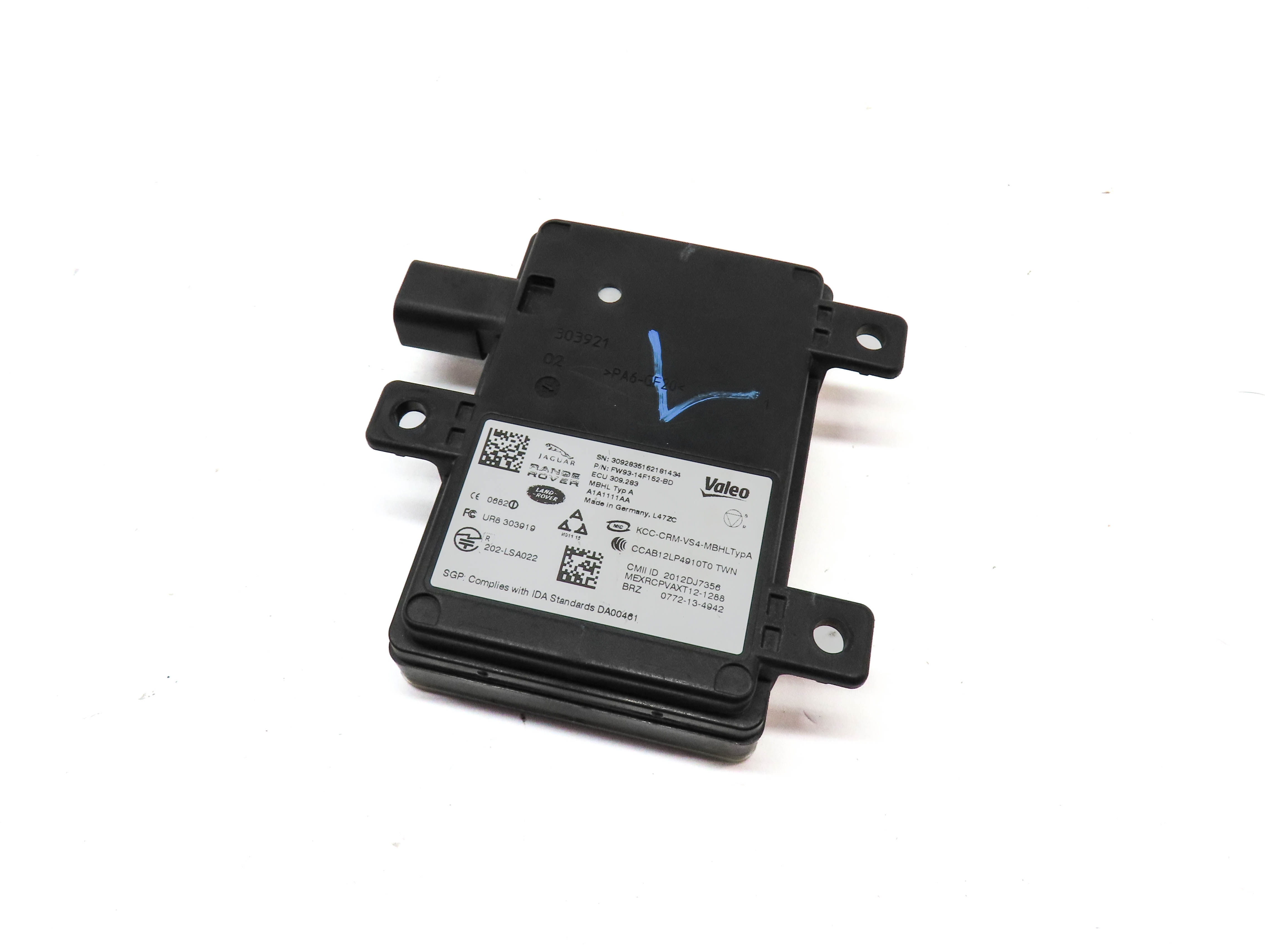 17 EVOQUE DISCOVERY SPORT (L538 L550) REAR LEFT OR RIGHT BLIND SPOT RADAR SENSOR — exact item pictured